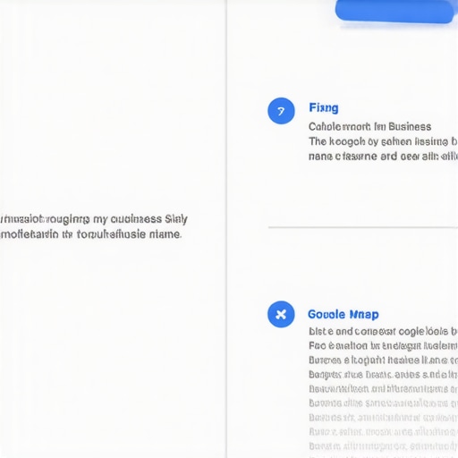 A flowchart illustrating steps to troubleshoot and fix Google Maps ranking problems.