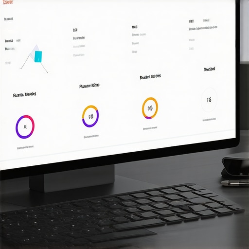Rank Monitoring Dashboard Screenshot of a local SEO ranking tracker showing fluctuations in Google Maps rankings