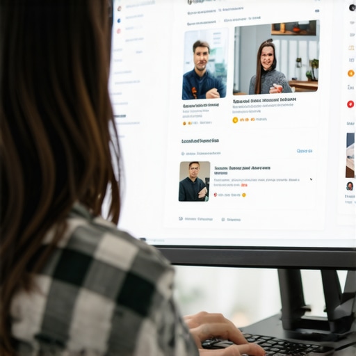 SEO expert reviewing GMB data on screen