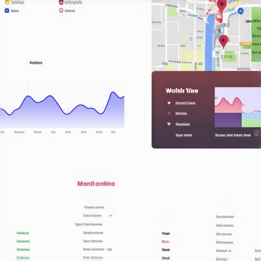 SEO Analytics Dashboard for GMB Maintenance Dashboard displaying local SEO metrics and Google Maps rankings