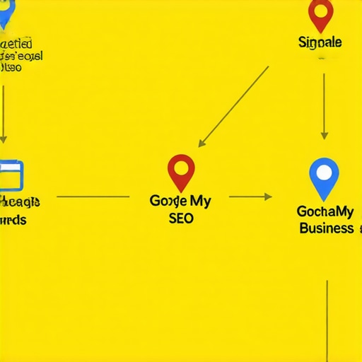 Understanding Local SEO Signals Diagram illustrating the complex signals influencing Google Maps rankings.
