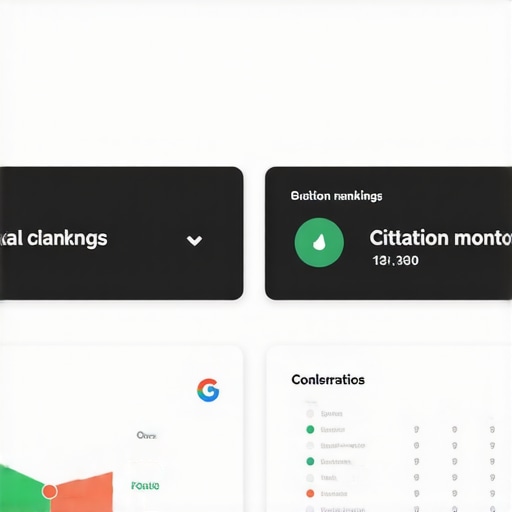 BrightLocal Dashboard for Local SEO Management BrightLocal interface showing ranking and citation analytics