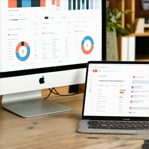 Screenshot of local SEO software dashboard displaying GMB metrics and ranking data.