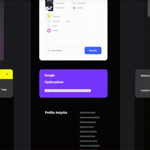 Screenshot of a Google My Business dashboard with optimization tips.