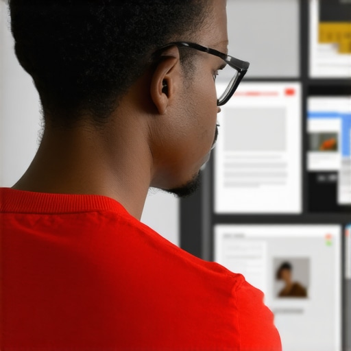 Business owner uploading photos and editing profile on Google My Business